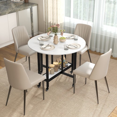 Folding dining table rolling - dining,