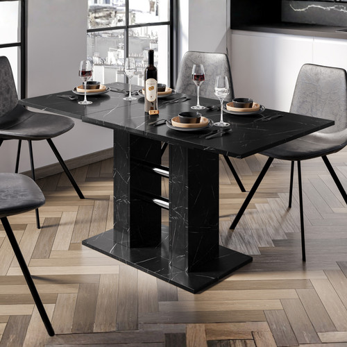Small dining table extendable - dining,