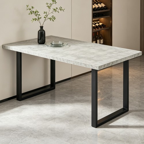 Wooden dining table - table, 4-6