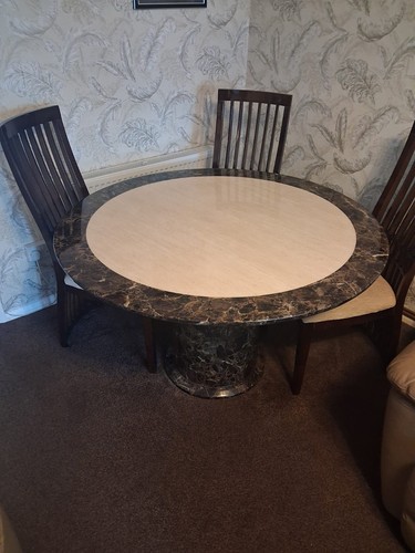 Solid cream and - , marble