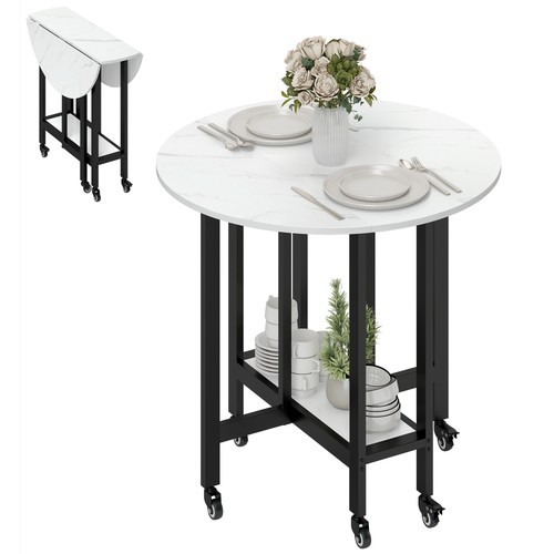 Homcom folding dining - homcom, table
