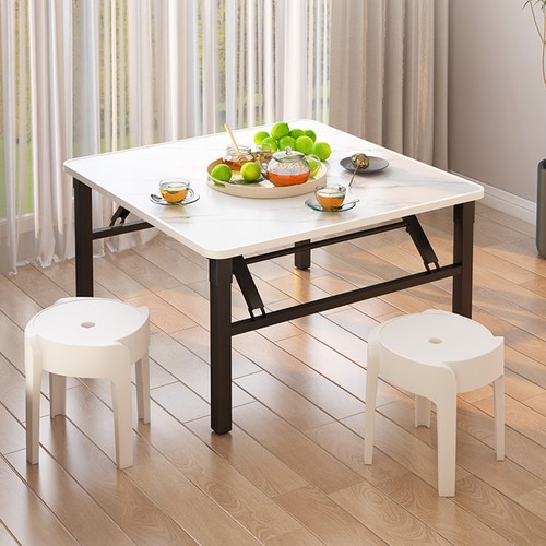 Square foldable table - square,