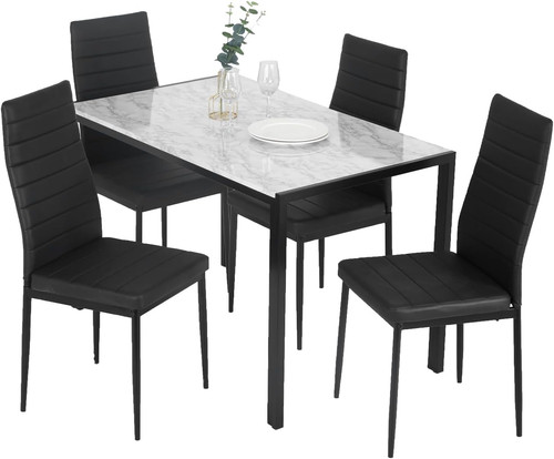 Dining table set - set, marble
